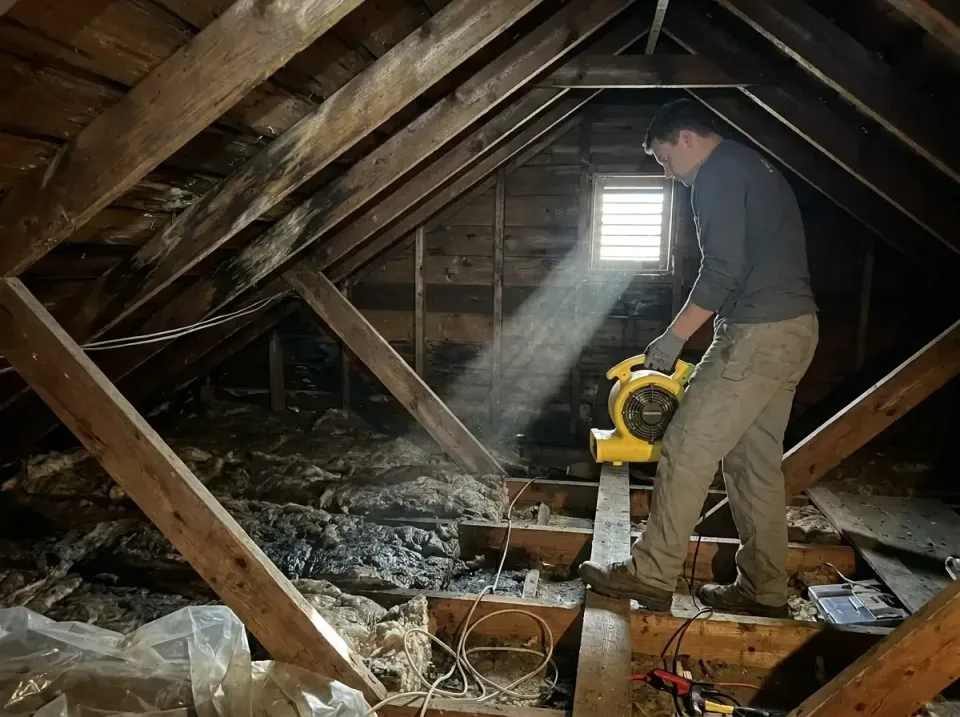 attic-water-damage-drying-proc-007 — frequently asked questions, Emergency Water Extraction & 24/7 Flood Response in Gary, IN